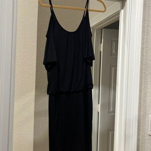 Cold shoulder black dress size SMALL